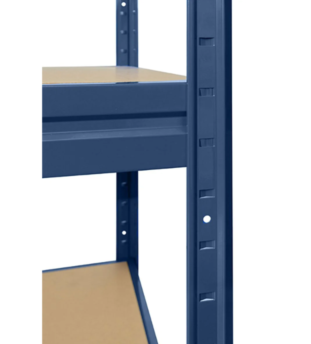Rayonnage à grande portée | Bleu | Capacité de charge jusqu'à 1600 kg | 6 tailles
