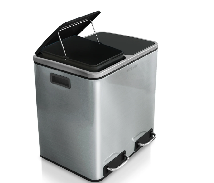 Poubelle en Métal à Pédale et Couvercle | Felix | Option de Tri | Disponible en 5 Couleurs | 30 ou 60 Litres
