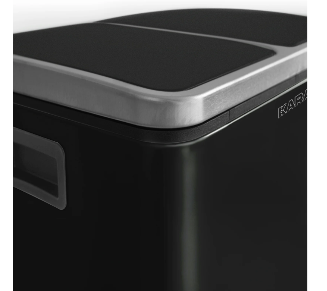 Poubelle en Métal à Pédale et Couvercle | Felix | Option de Tri | Disponible en 5 Couleurs | 30 ou 60 Litres