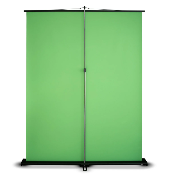 Écran vert | Fond d'écran photo rétractable | 150 x 200 cm