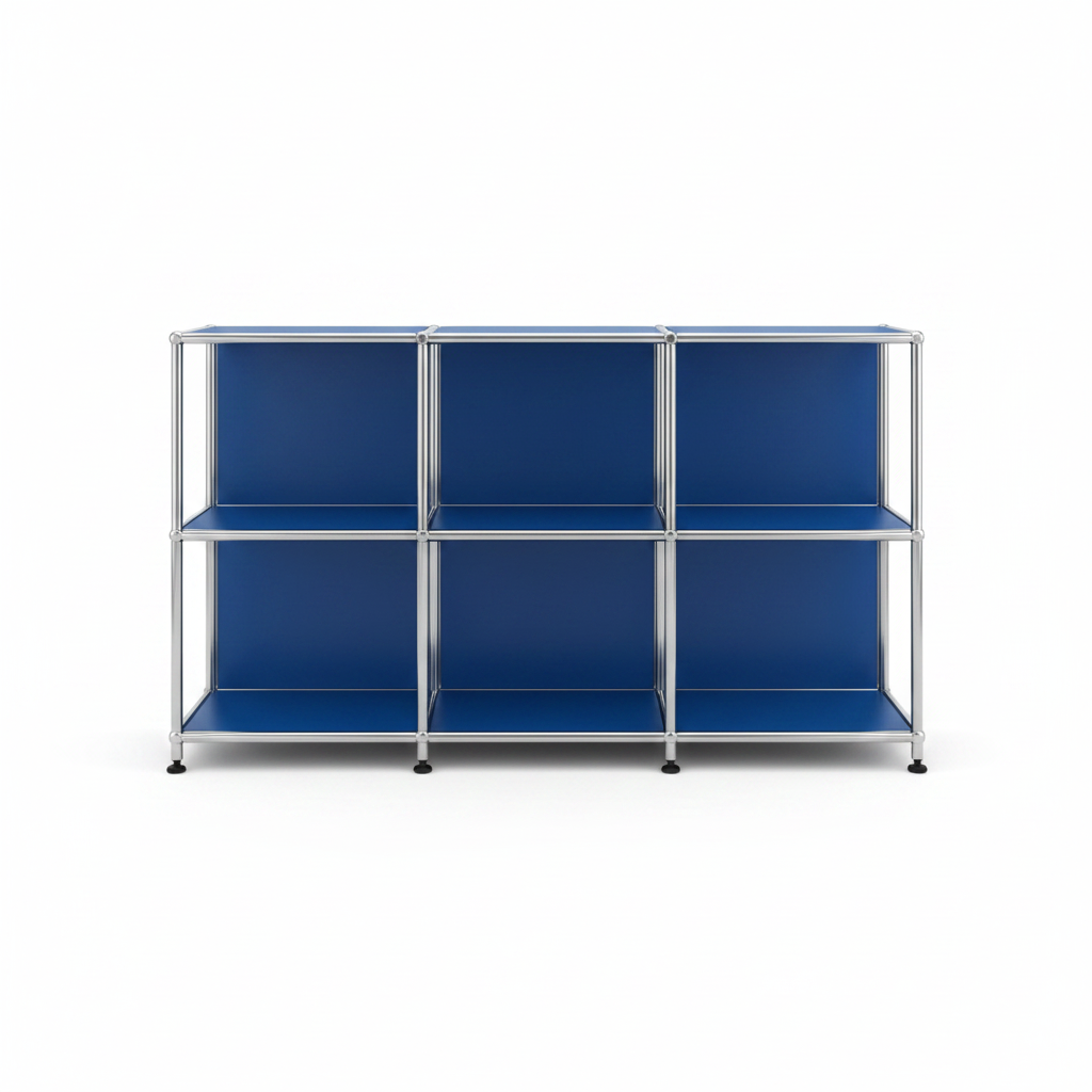 Étagère en métal  | Étagère ouverte sur pied avec 3 niveaux | Étagère cuisine, bureau & salon